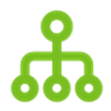 Icono de organigrama