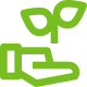 sprout light green icon